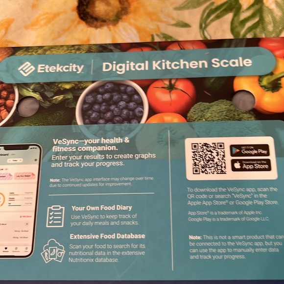 Digital Kitchen Scale-NIB - Picture 6 of 6